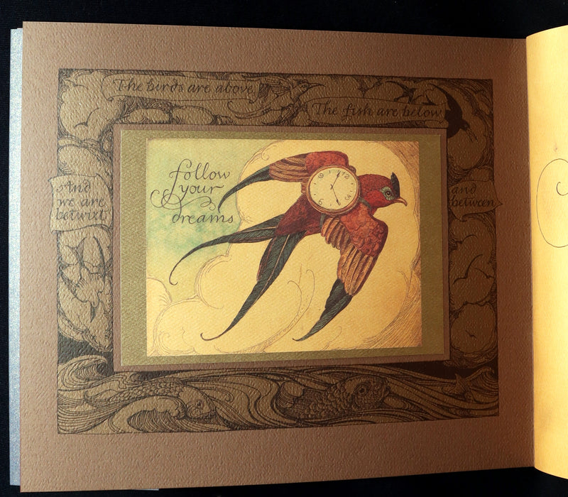 2005 Signed 1stED - Sketches from the Dream Island of Birds, Charles van Sandwyk