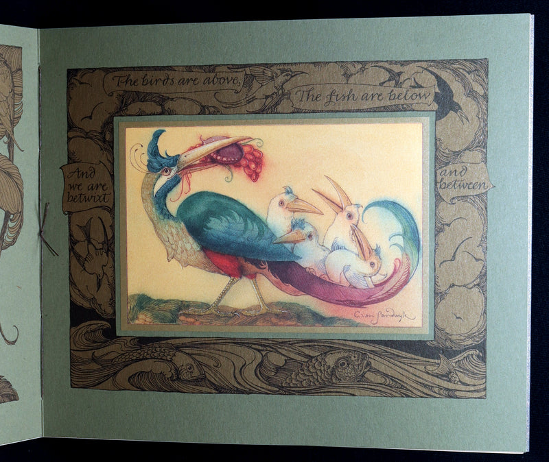 2005 Signed 1stED - Sketches from the Dream Island of Birds, Charles van Sandwyk