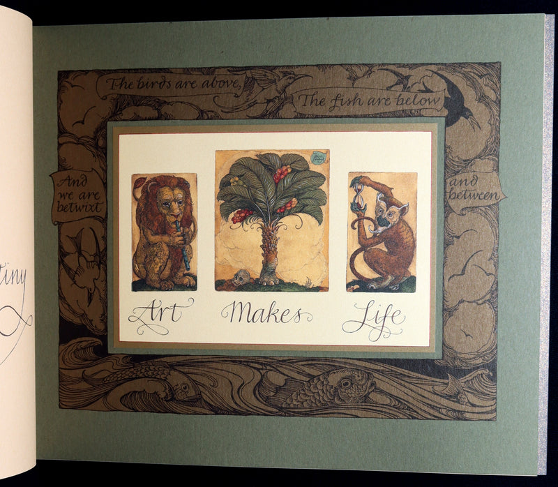 2005 Signed 1stED - Sketches from the Dream Island of Birds, Charles van Sandwyk