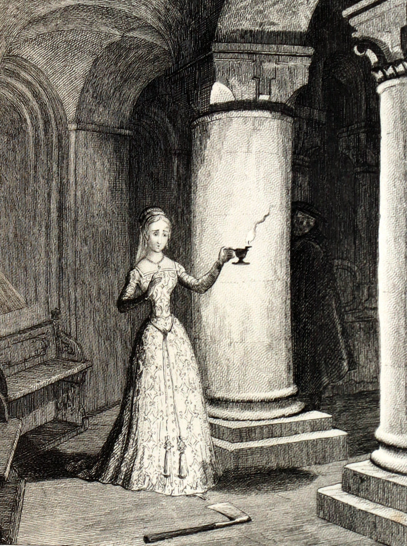 1854 Rare Book - The Tower of London, A Romance Illustrated by George Cruikshank
