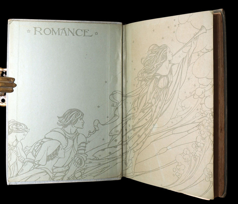 1914 Rare 1stED - Poems of William Morris by Pre-Raphaelite Florence Harrison