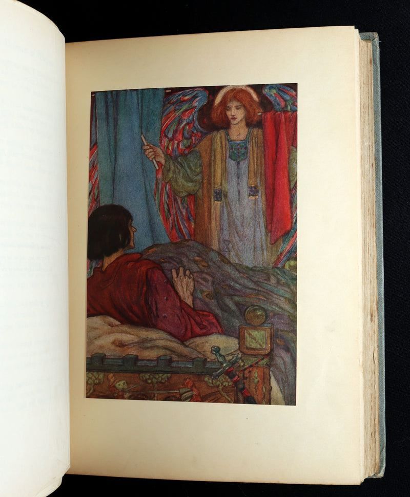 1914 Rare 1stED - Poems of William Morris by Pre-Raphaelite Florence Harrison