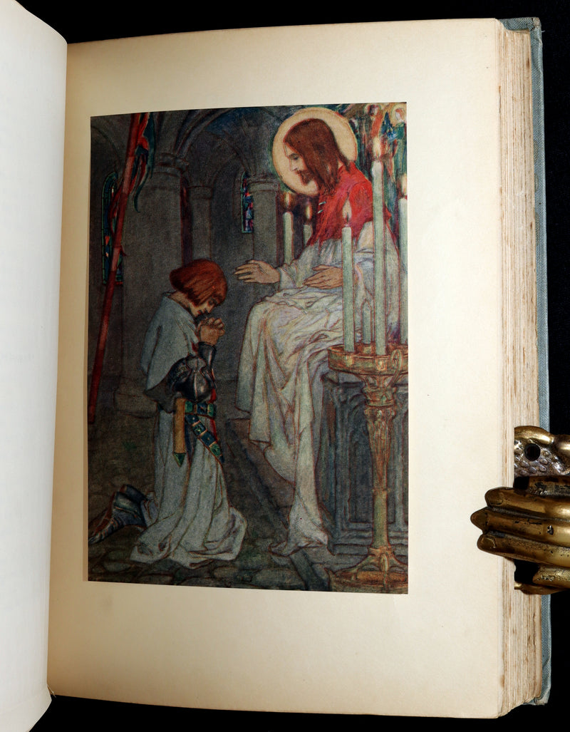 1914 Rare 1stED - Poems of William Morris by Pre-Raphaelite Florence Harrison