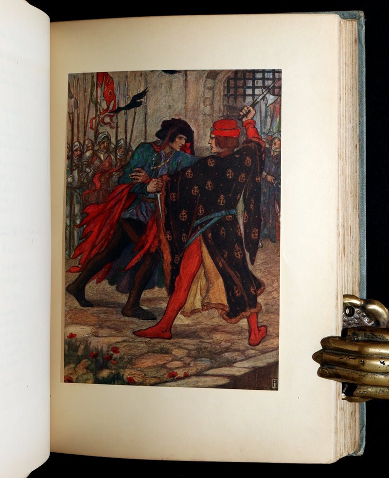 1914 Rare 1stED - Poems of William Morris by Pre-Raphaelite Florence Harrison