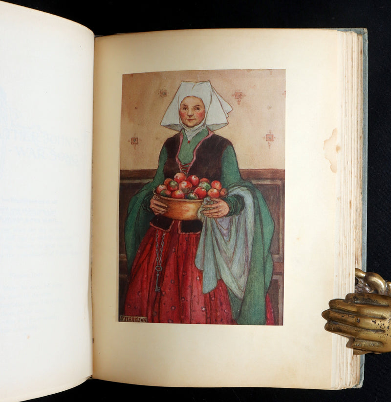 1914 Rare 1stED - Poems of William Morris by Pre-Raphaelite Florence Harrison