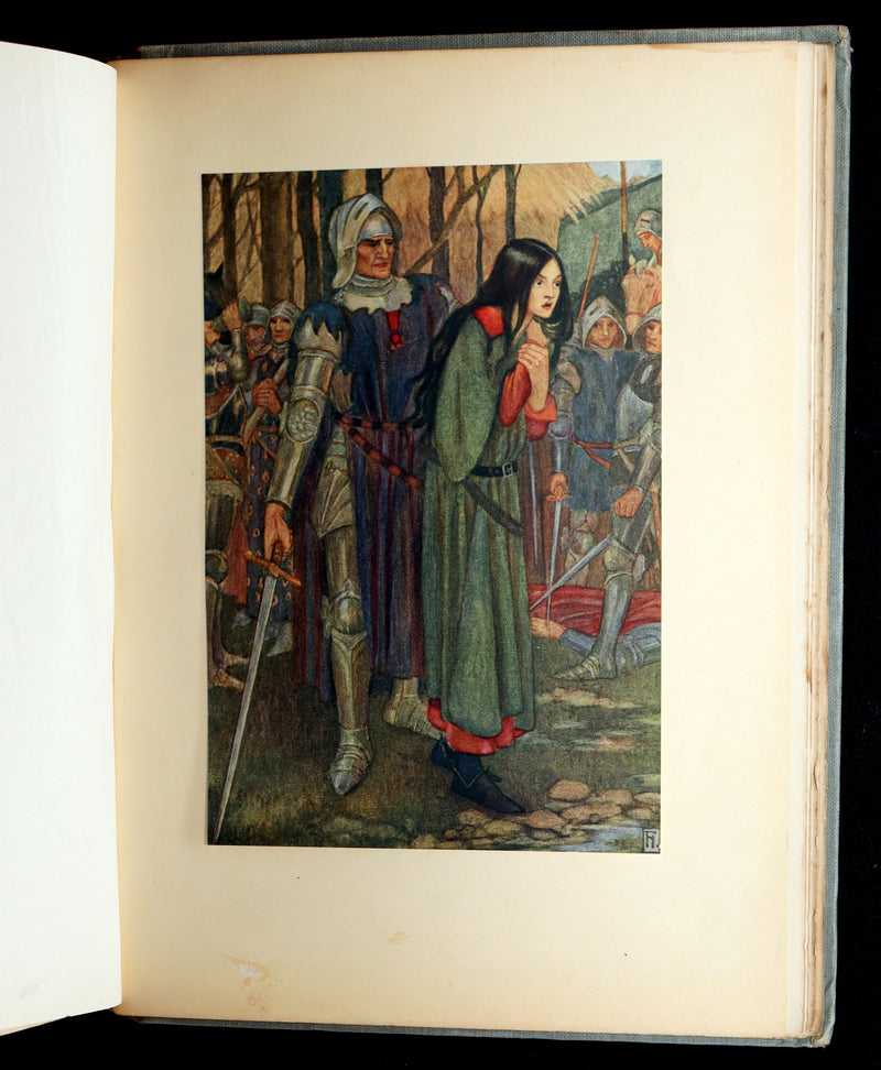 1914 Rare 1stED - Poems of William Morris by Pre-Raphaelite Florence Harrison