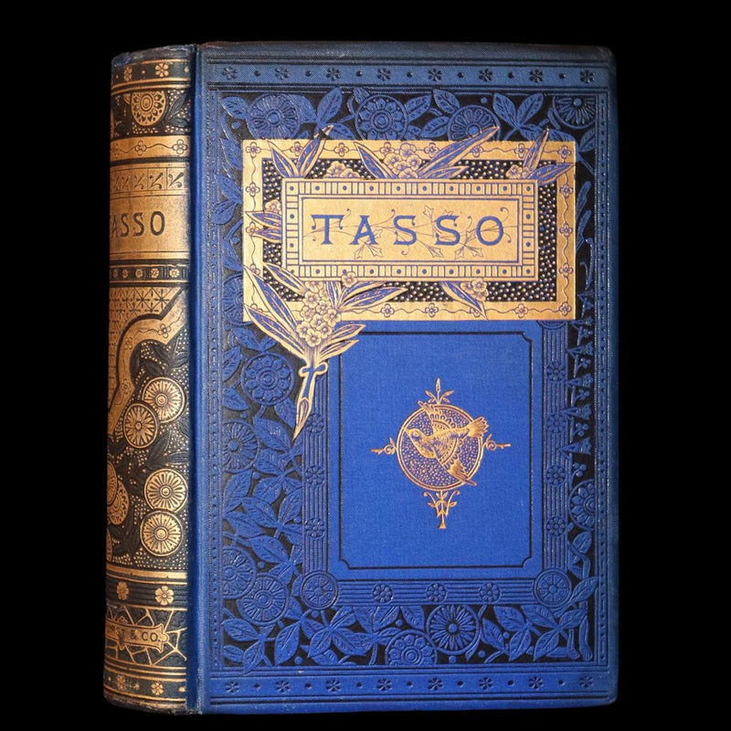 1890 Rare Book - Jerusalem Delivered by Torquato Tasso, Illustrated