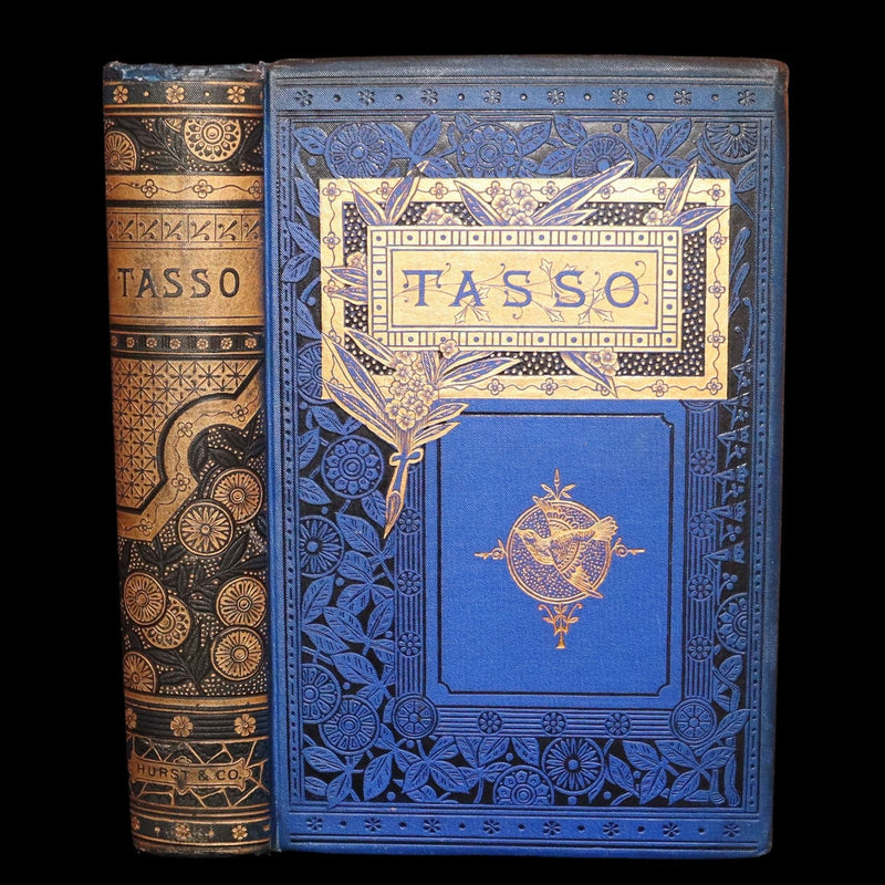 1890 Rare Book - Jerusalem Delivered by Torquato Tasso, Illustrated