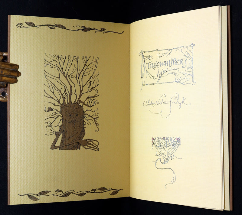 2015 Rare First Edition - Tree Whispers, Illustrated by Charles van Sandwyk