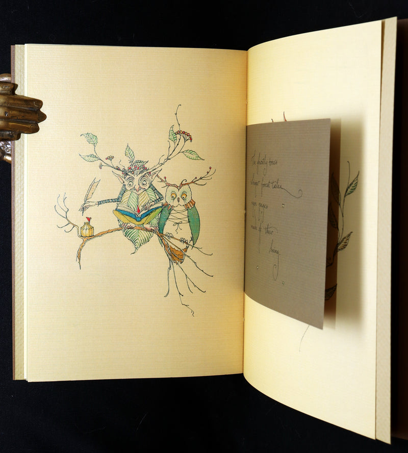 2015 Rare First Edition - Tree Whispers, Illustrated by Charles van Sandwyk