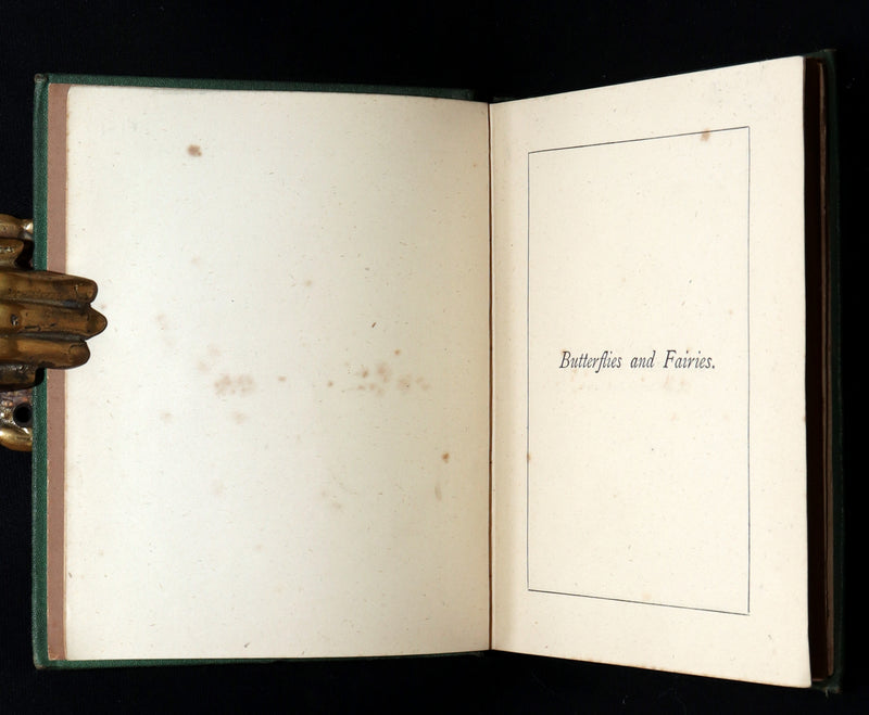 1873 Scarce Victorian Book - Butterflies and Fairies by Mary Albert, Illustrated