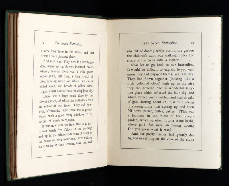 1873 Scarce Victorian Book - Butterflies and Fairies by Mary Albert, Illustrated