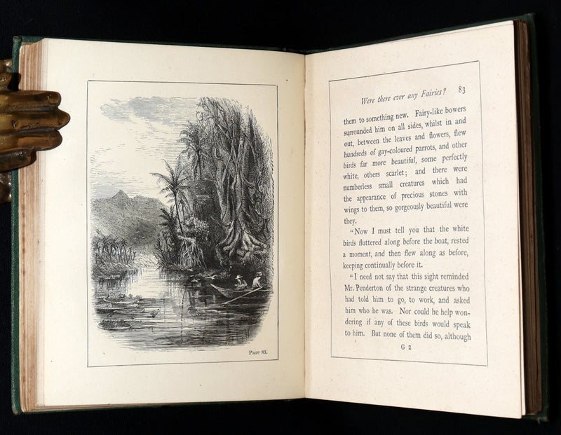 1873 Scarce Victorian Book - Butterflies and Fairies by Mary Albert, Illustrated