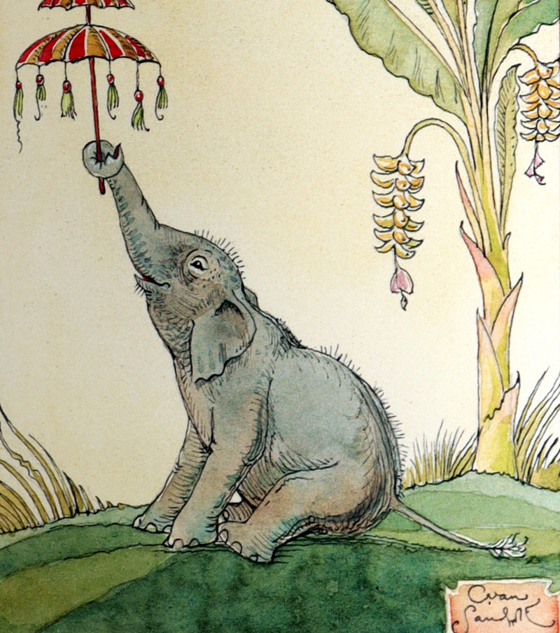 2025 Scarce Signed by van Sandwyk - Fah-nama-nama-nama-lah, Tale of Elephant