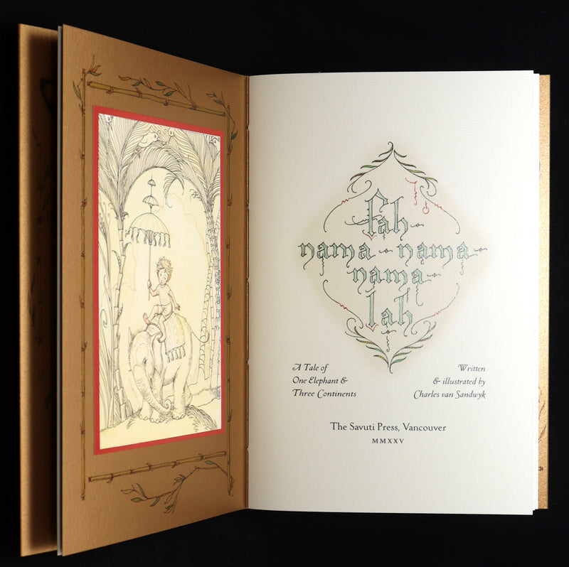 2025 Scarce Signed by van Sandwyk - Fah-nama-nama-nama-lah, Tale of Elephant