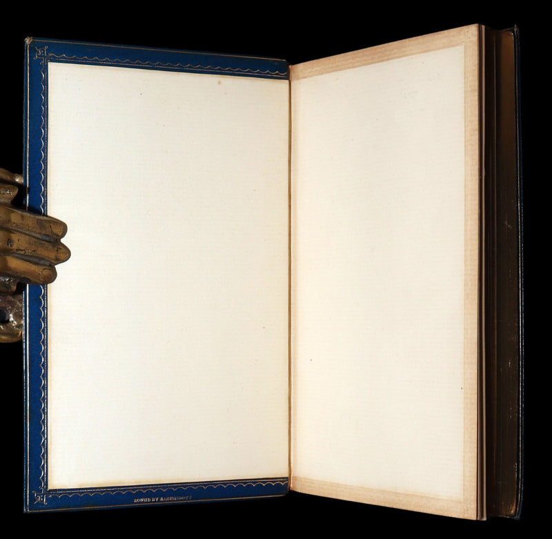 1874 Rare Zaehnsdorf Binding - Legend of King Arthur, The Holy Grail by Tennyson