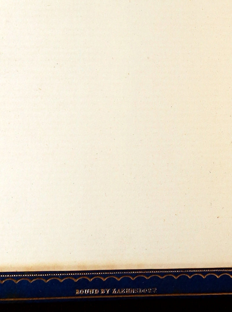 1874 Rare Zaehnsdorf Binding - Legend of King Arthur, The Holy Grail by Tennyson