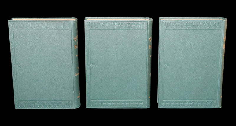 1893 Rare Book Set - The Earthly Paradise, a poem by William Morris