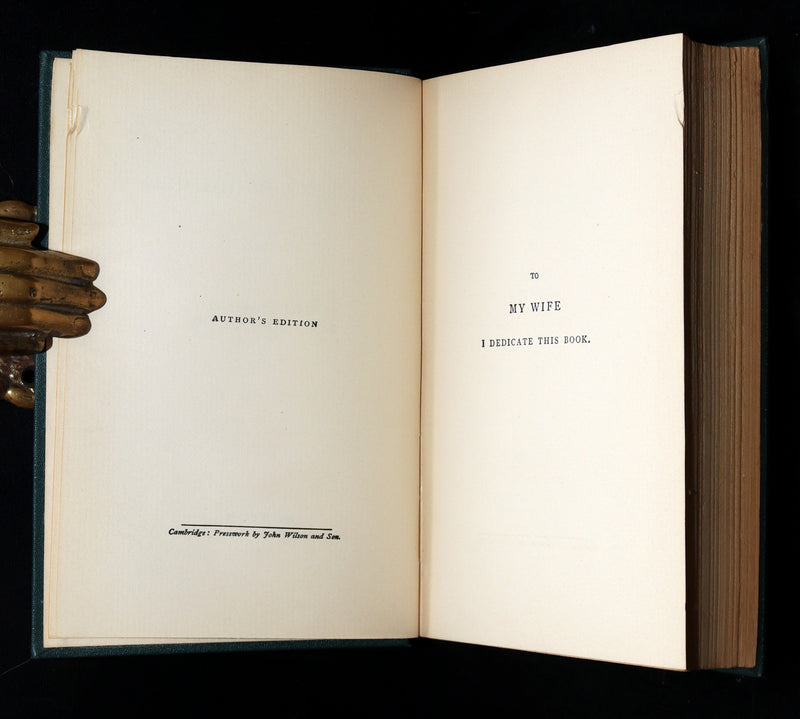 1893 Rare Book Set - The Earthly Paradise, a poem by William Morris