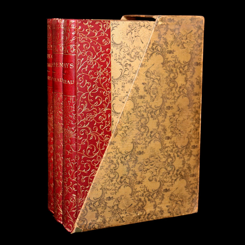 1888 Scarce Deluxe Edition - Walden; A Week on the Concord; Essays of Thoreau