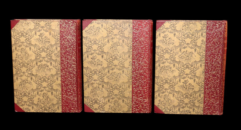 1888 Scarce Deluxe Edition - Walden; A Week on the Concord; Essays of Thoreau