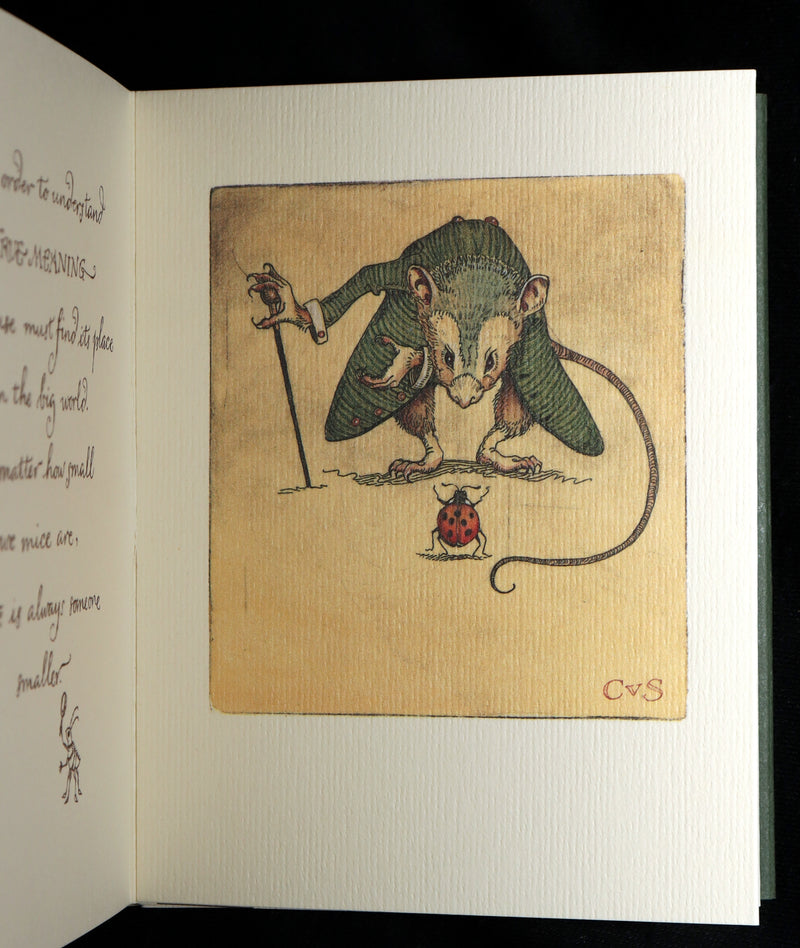 2002 Scarce Signed First Edition - The Meaning of Mice by Charles van Sandwyk