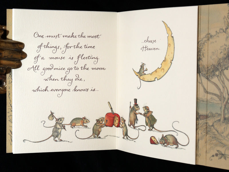 2002 Scarce Signed First Edition - The Meaning of Mice by Charles van Sandwyk