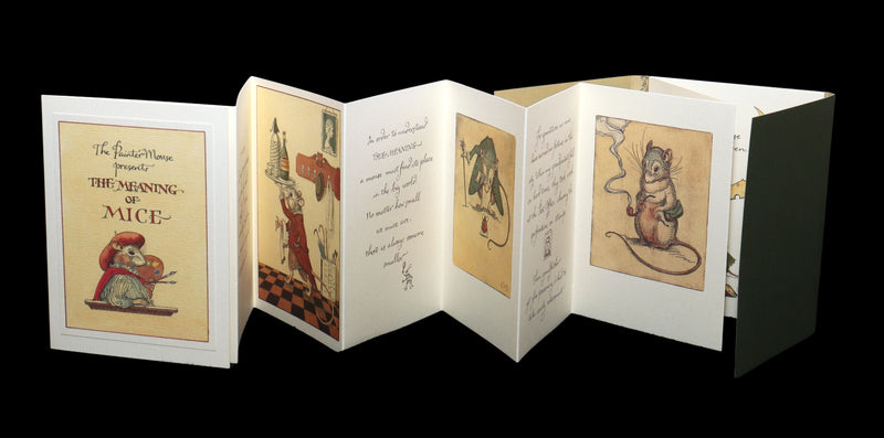 2002 Scarce Signed First Edition - The Meaning of Mice by Charles van Sandwyk