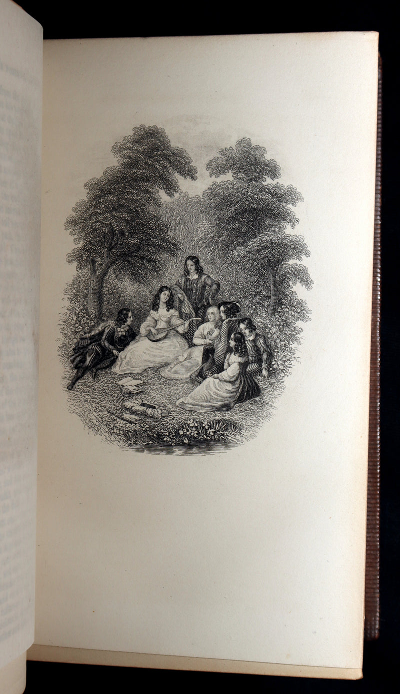 1859 Rare Book - The Complete Poetical Works of William Cowper, Illustrated