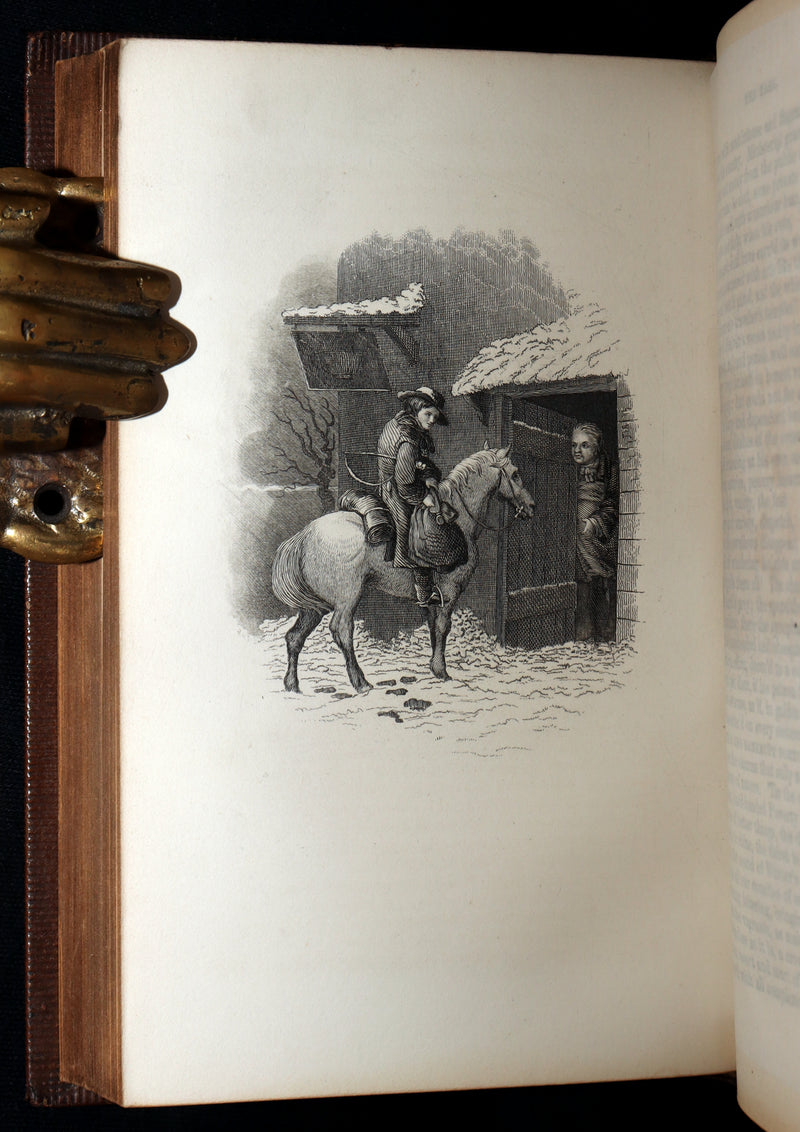 1859 Rare Book - The Complete Poetical Works of William Cowper, Illustrated