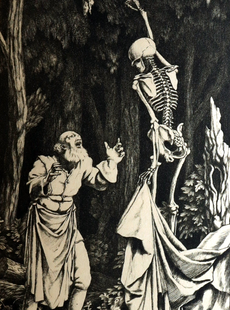 1933 Bayntun Binding- The Fables of De La Fontaine illustrated by Stephen Gooden