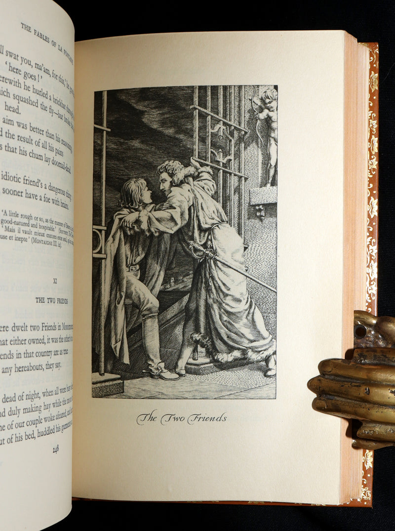 1933 Bayntun Binding- The Fables of De La Fontaine illustrated by Stephen Gooden