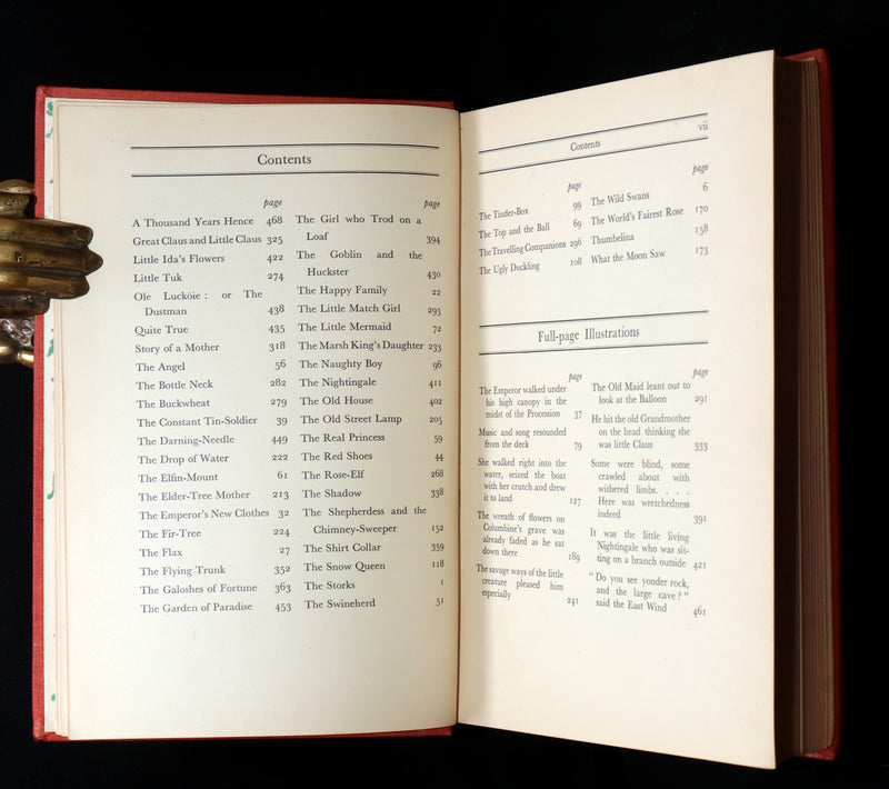 1935 Rare First Edition - Andersen Fairy Tales Illustrated by Rex Whistler