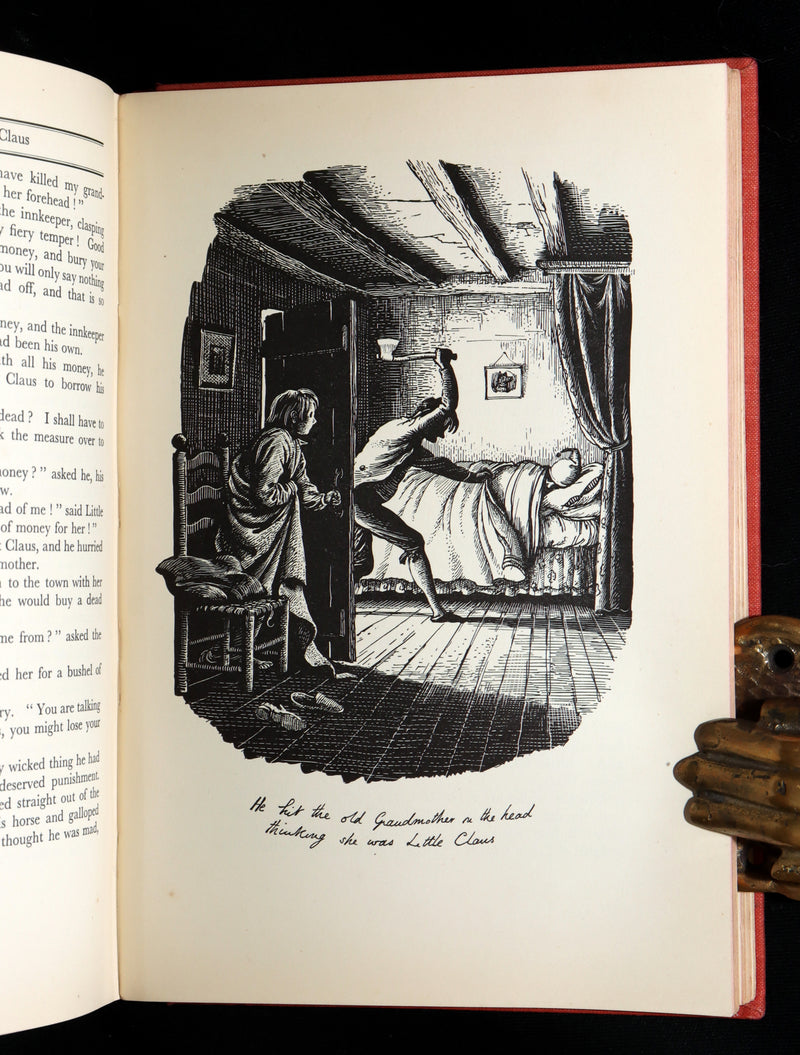 1935 Rare First Edition - Andersen Fairy Tales Illustrated by Rex Whistler