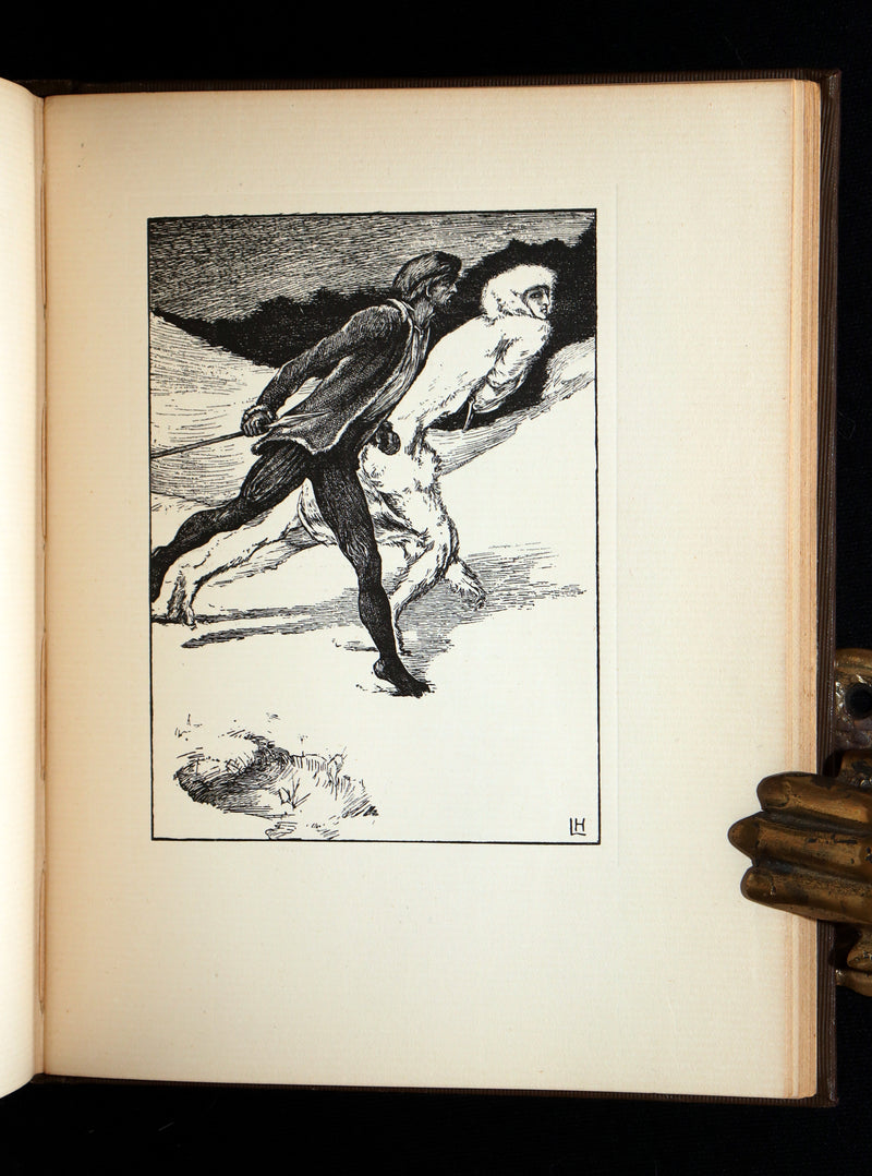 1896 Rare First Edition - The Were-Wolf by Clemence Housman. Illustrated