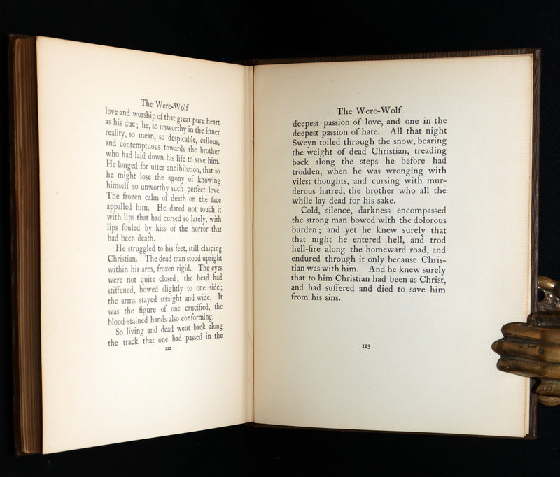 1896 Rare First Edition - The Were-Wolf by Clemence Housman. Illustrated