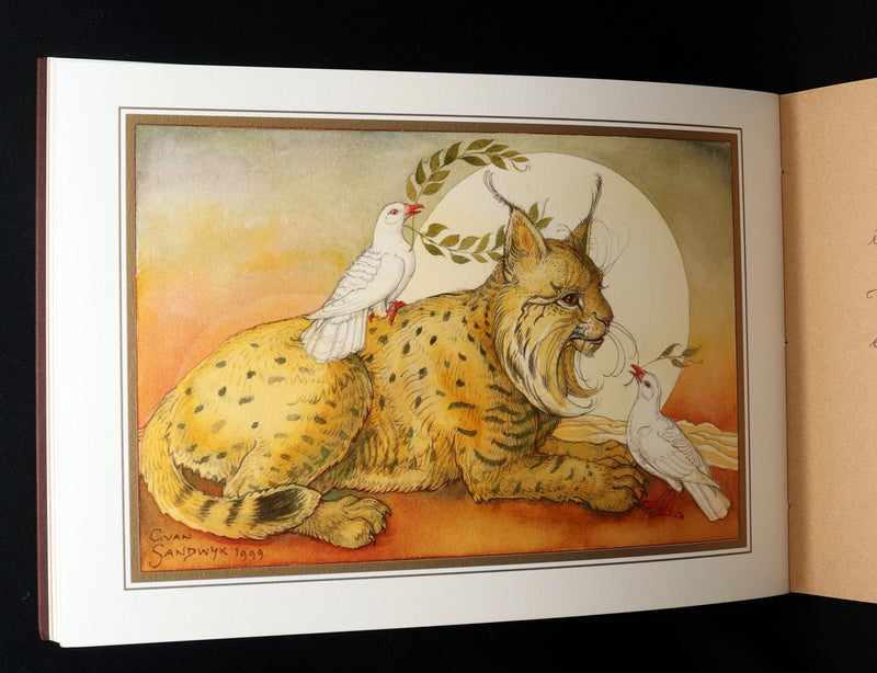 2021 Rare book - Animal Wisdom written and illustrated by Charles van Sandwyk