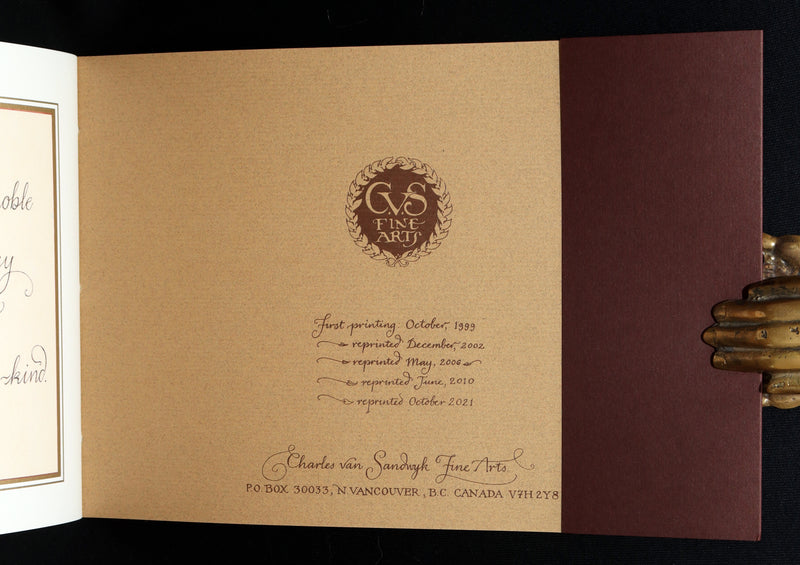 2021 Rare book - Animal Wisdom written and illustrated by Charles van Sandwyk