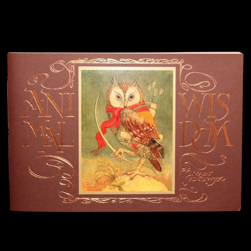 2021 Rare book - Animal Wisdom written and illustrated by Charles van Sandwyk