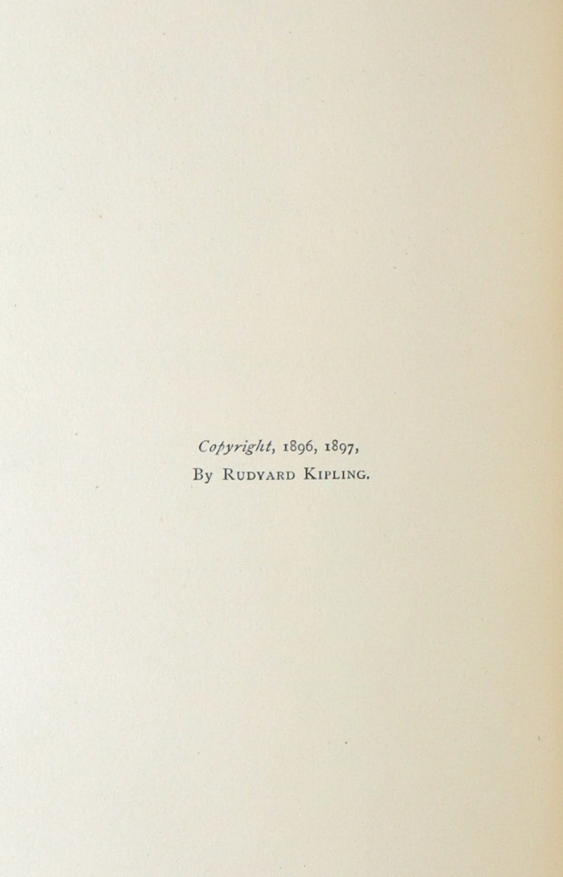 1897 First Edition bound by Asprey - Captains Courageous by Rudyard Kipling