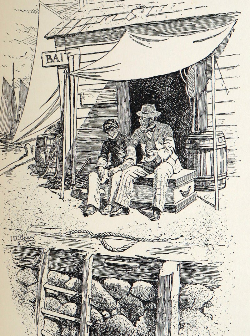 1897 First Edition bound by Asprey - Captains Courageous by Rudyard Kipling