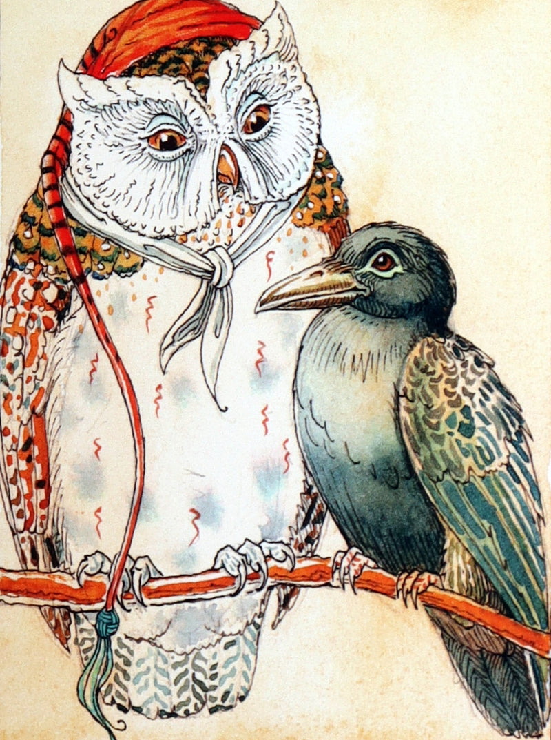 2018 Scarce Triptych - Splendid Crow Field Guide to Decent Humans by van Sandwyk