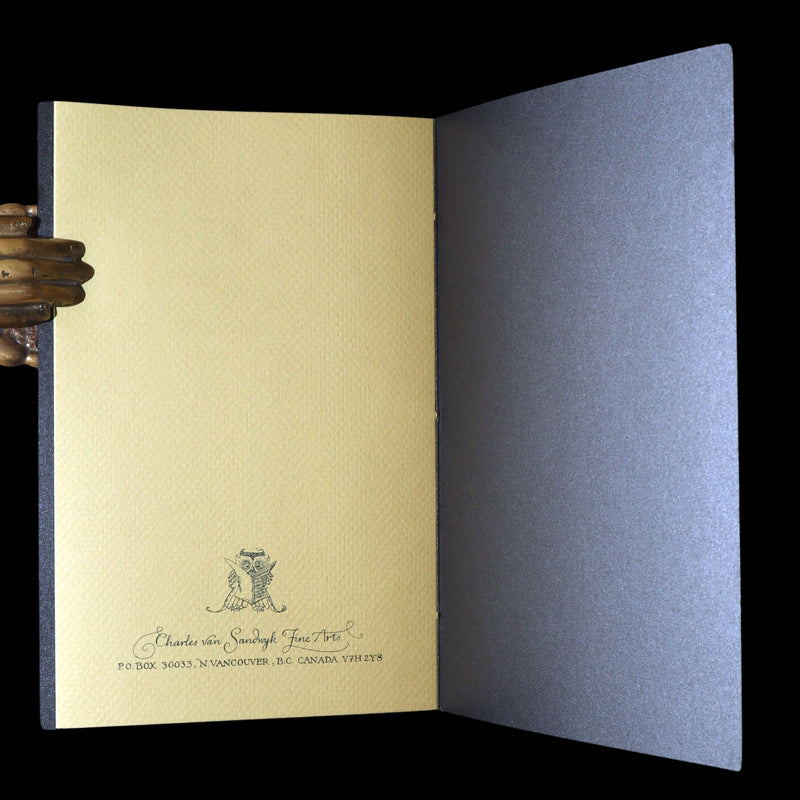 2018 Scarce Triptych - Splendid Crow Field Guide to Decent Humans by van Sandwyk