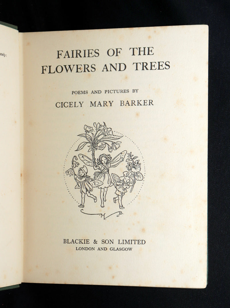 1950 First Edition - Fairies of the Flowers and Trees by Cicely Mary Barker