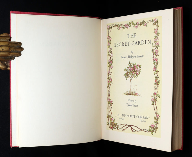 1962 Tasha Tudor First Illustrated Edition - The Secret Garden by F. H. Burnett