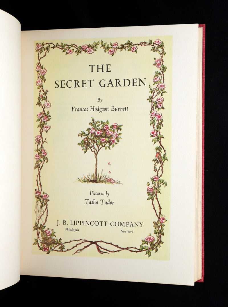 1962 Tasha Tudor First Illustrated Edition - The Secret Garden by F. H. Burnett