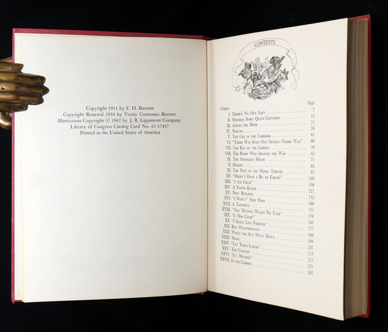 1962 Tasha Tudor First Illustrated Edition - The Secret Garden by F. H. Burnett