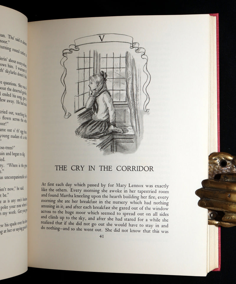 1962 Tasha Tudor First Illustrated Edition - The Secret Garden by F. H. Burnett
