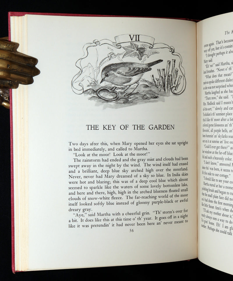 1962 Tasha Tudor First Illustrated Edition - The Secret Garden by F. H. Burnett