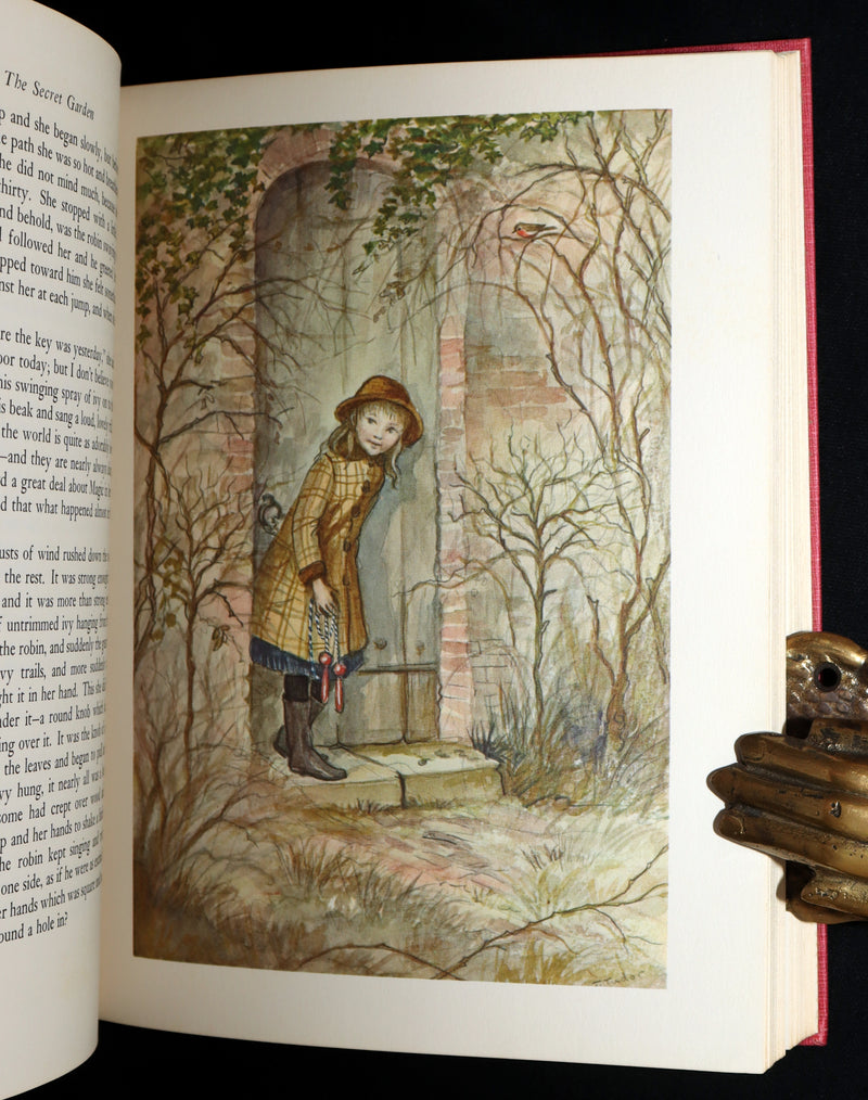 1962 Tasha Tudor First Illustrated Edition - The Secret Garden by F. H. Burnett
